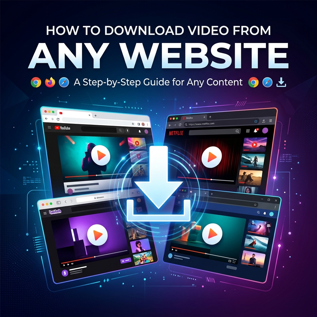 How to Download Video From Any Website Free — Universal Guide (2026)