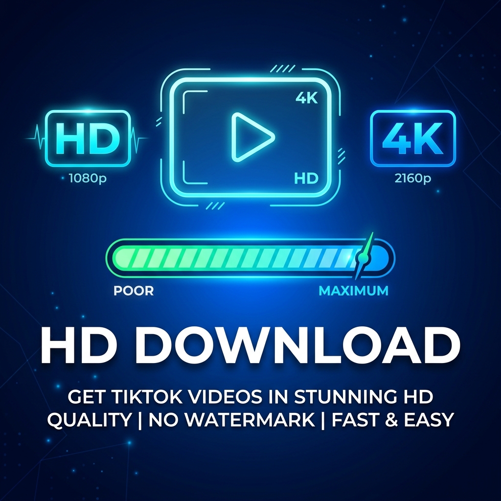 Download TikTok Video HD — Save TikTok in Full HD & 4K Quality