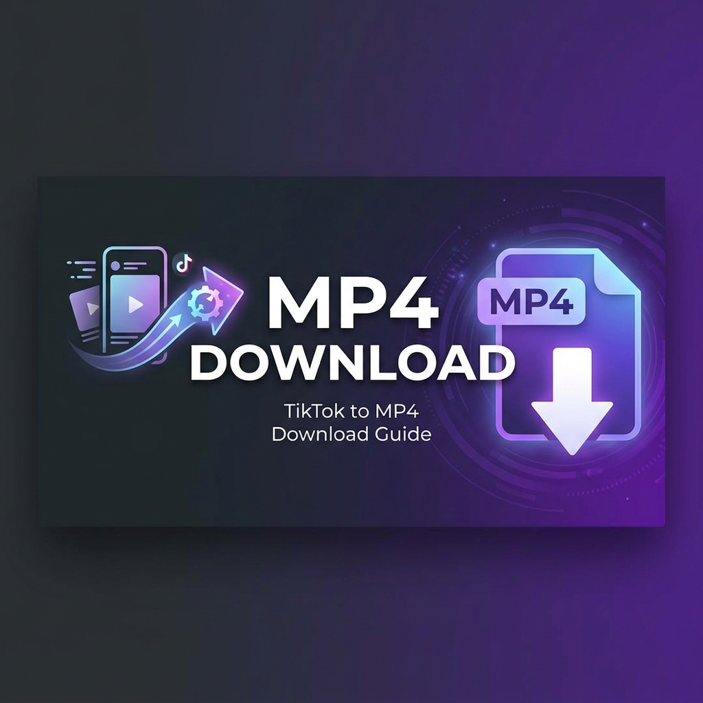 TikTok MP4 Download — Convert TikTok Videos to MP4 Free Online